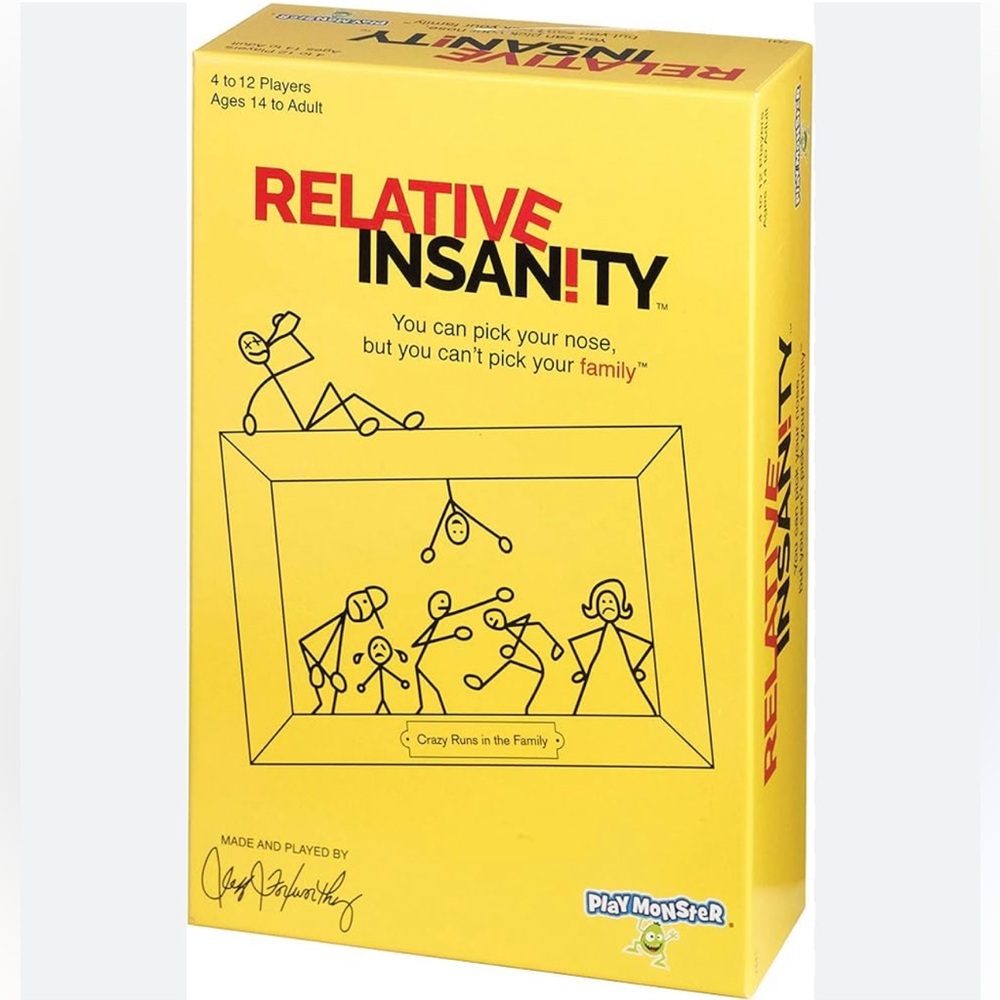 Jeff Foxworthy Relative Insanity, Laugh till you drop Card Game